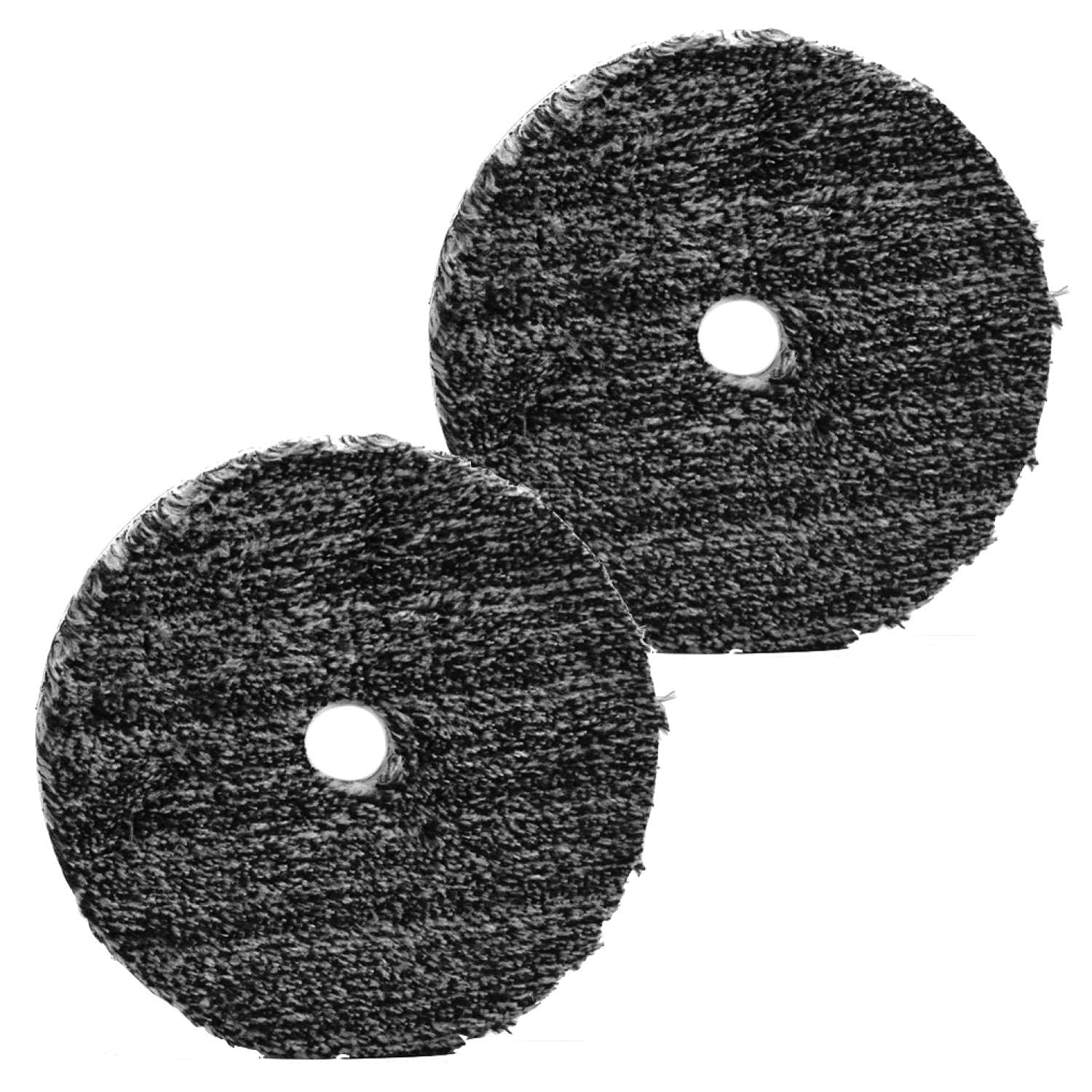 Buff and Shine URO-Fiber pad cutting close-up for efficient defect blending.