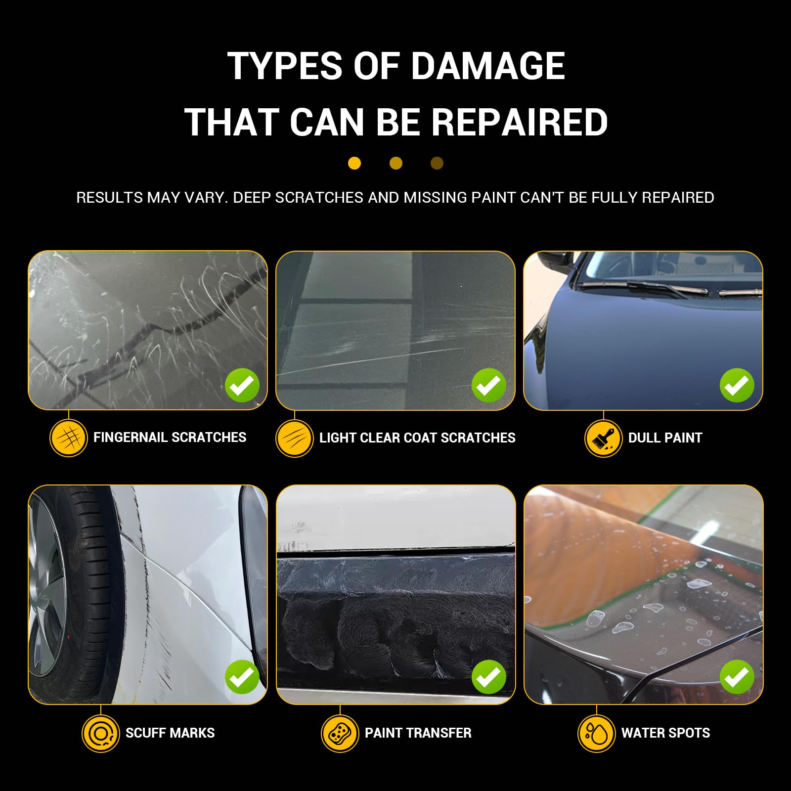 BUFFZIT multi-purpose car paint care for scratches and oxidation.