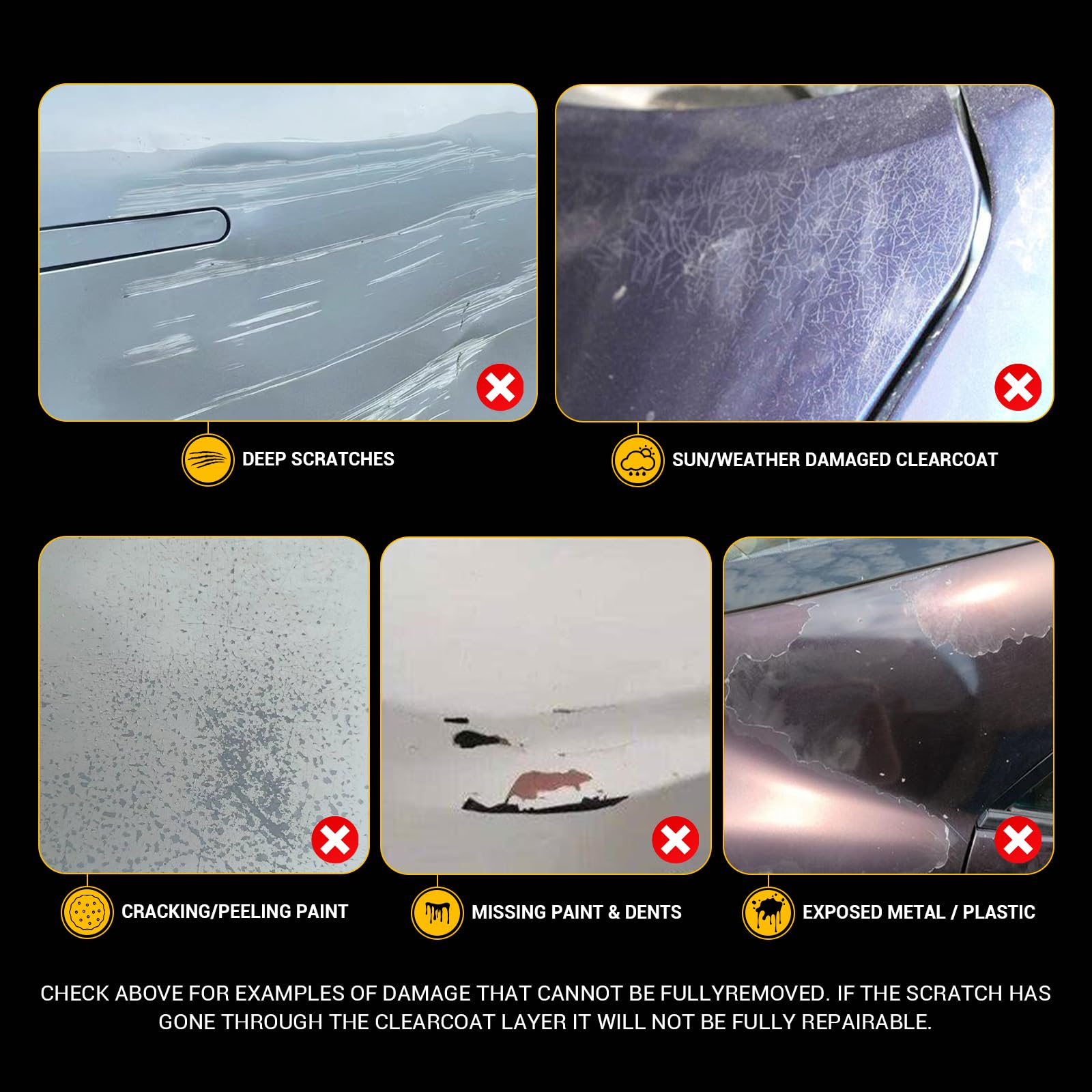 BUFFZIT safe for different paint finishes during use.