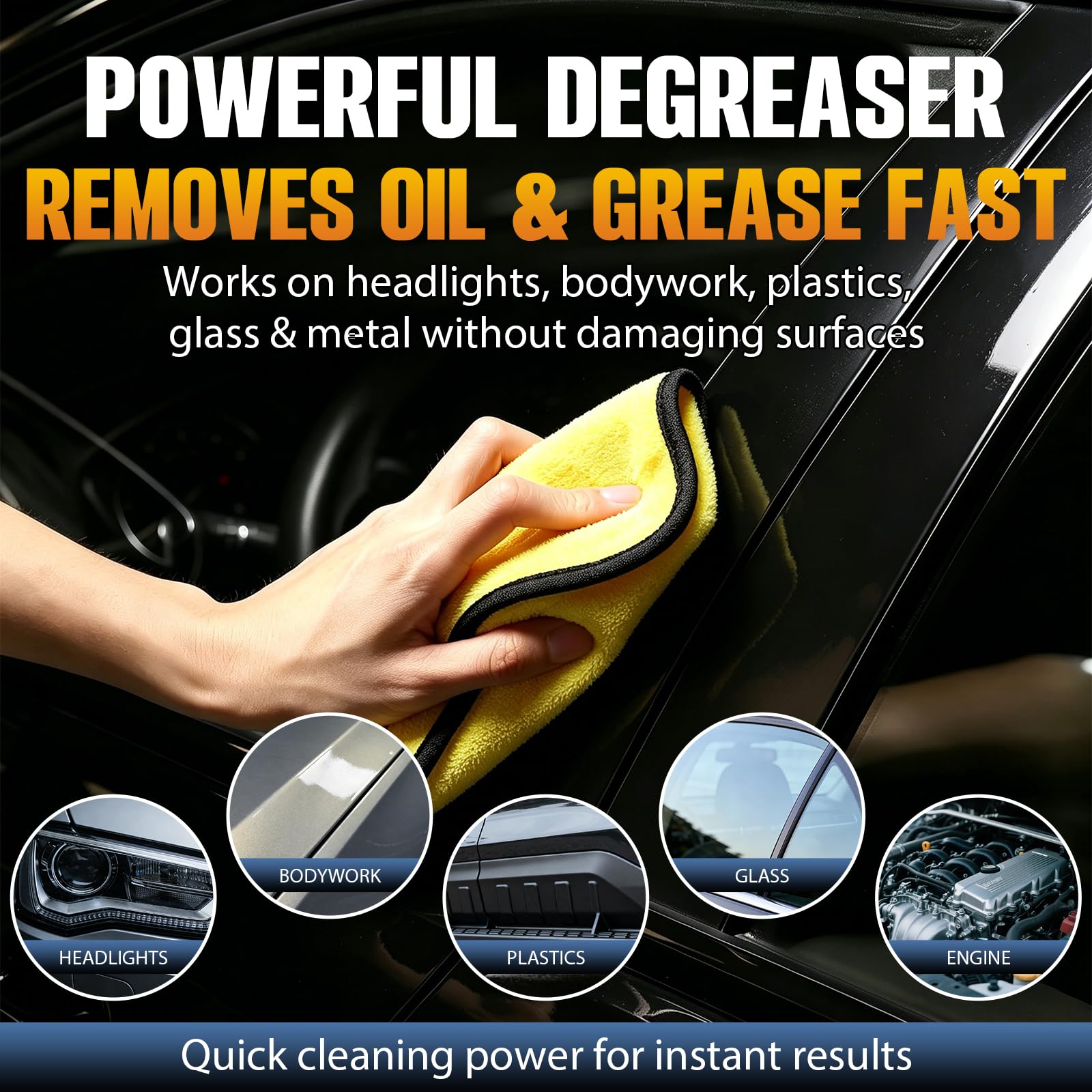 BUFFZIT Surface Prep Vinyl Wrap Prep enables clean, adhesive-friendly prep for wraps.