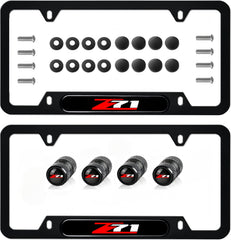 BUGUANGJIAN Z71 front black metal license frame bezel highlighting rugged durability and secure fit