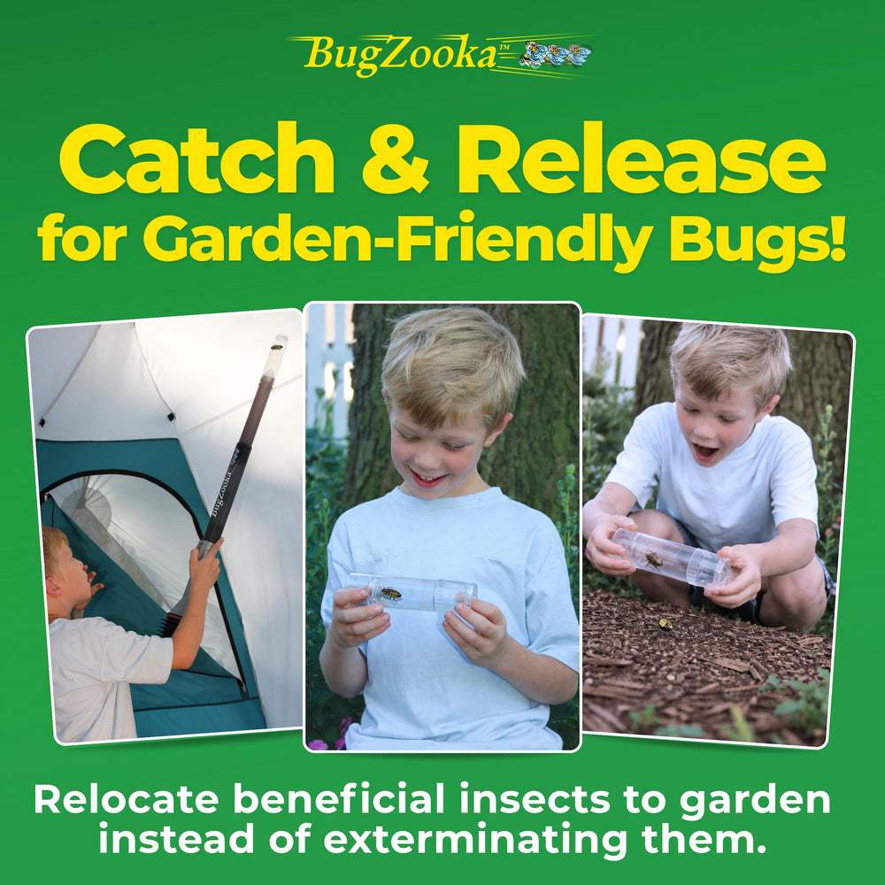 BugZooka compact design for easy storage and quick cleaning.