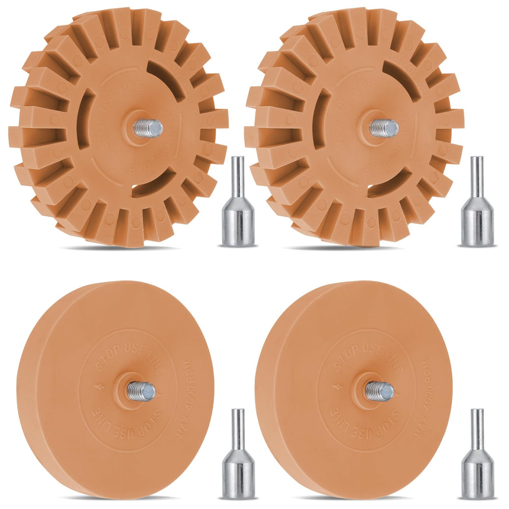 Buhobha Eraser Wheel solid wheel removes small decals without scratching paint