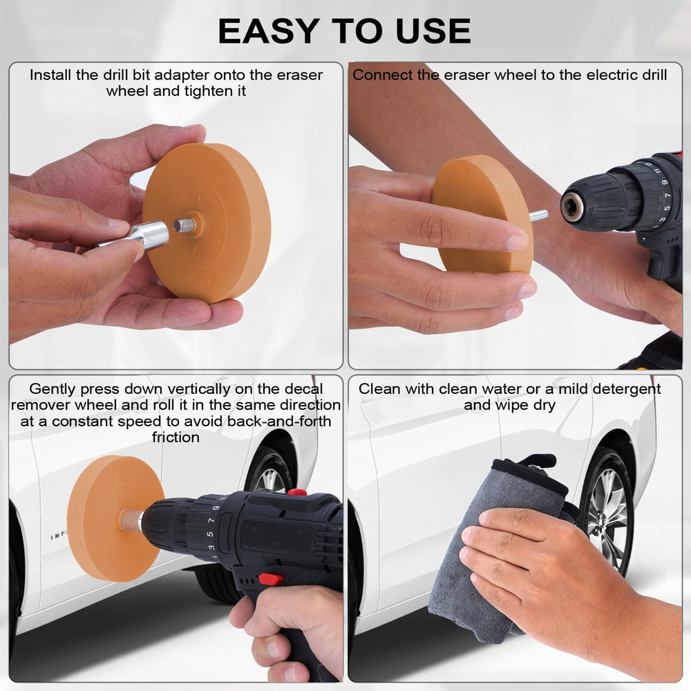 Buhobha Eraser Wheel versatile for cars, boats, RVs, and more