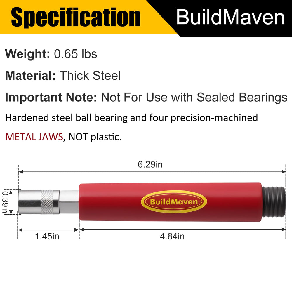BuildMaven heavy-duty steel construction ensures long-lasting performance in demanding settings.