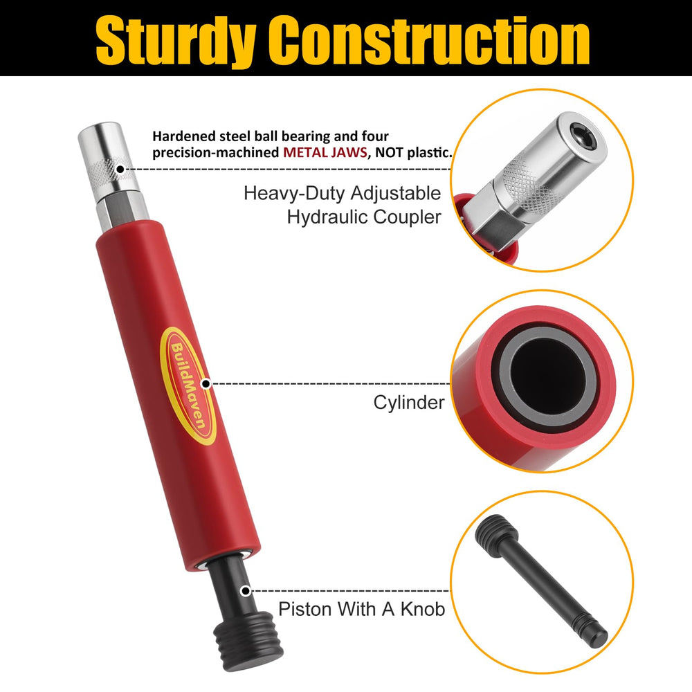 BuildMaven Zerk cleaner in action removes stubborn buildup to restore grease flow.