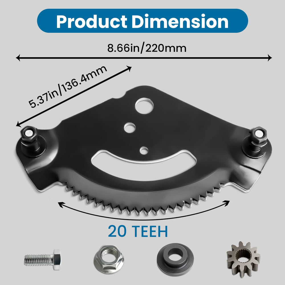 Bularie 717-1550 steering sector plate for precise steering