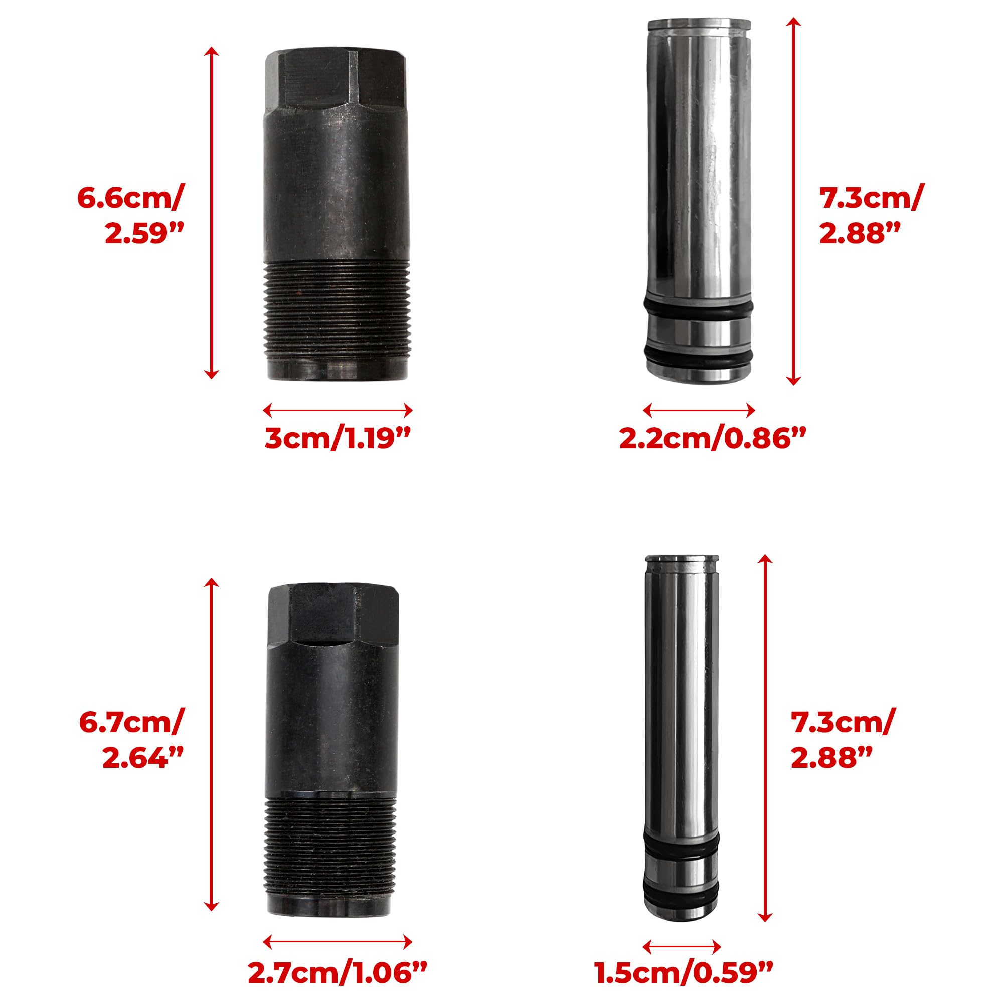 BuleVina floor jack big low-side piston kit restores load capacity smoothly