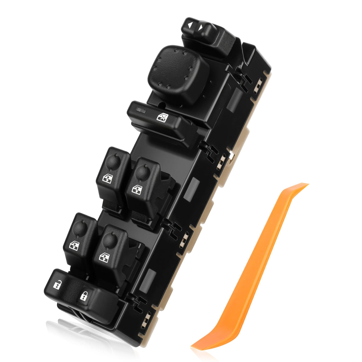 BULIAZY 15883323 power window switch front driver side for Chevrolet Avalanche, easy replacement.