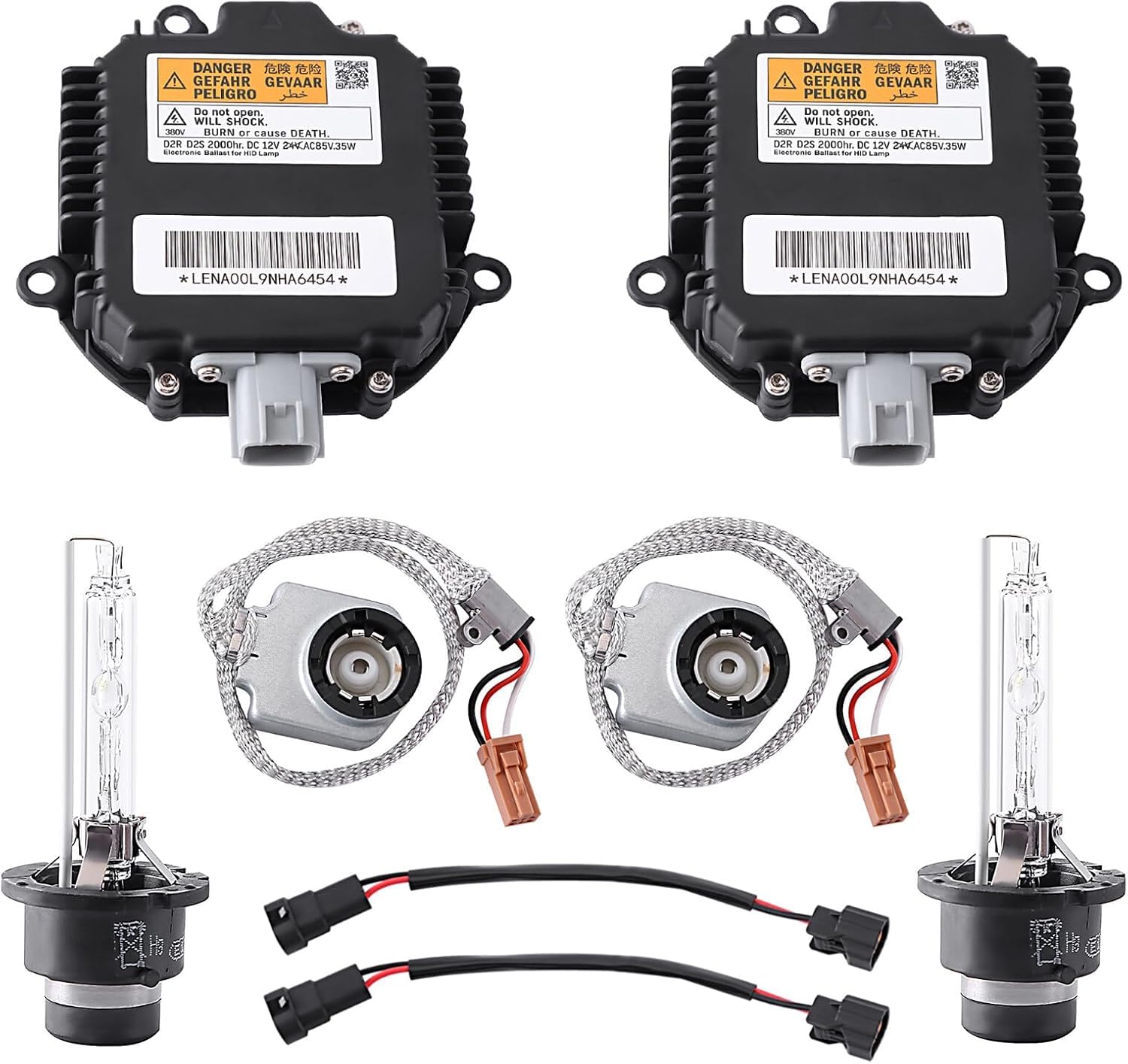 BULIAZY ballast with igniter and D2S bulbs included for plug-and-play upgrade.