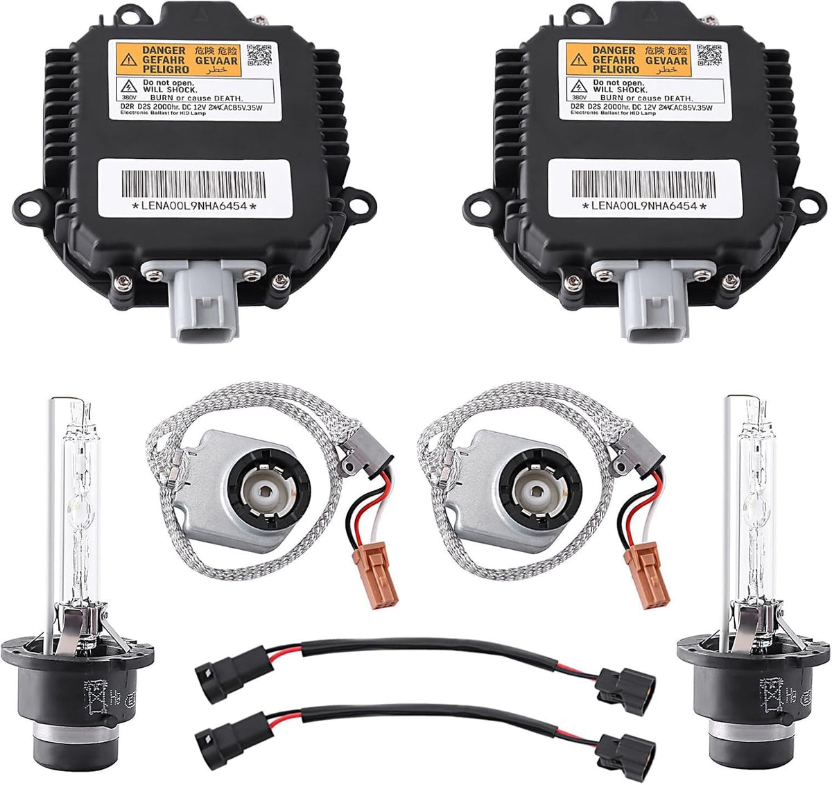 BULIAZY ballast with igniter and D2S bulbs included for plug-and-play upgrade.