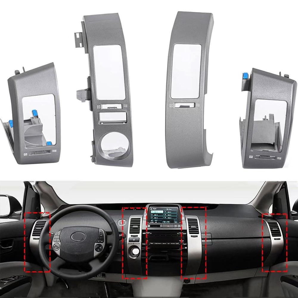 BULIAZY Prius left vent trim enhances fit and interior finish.