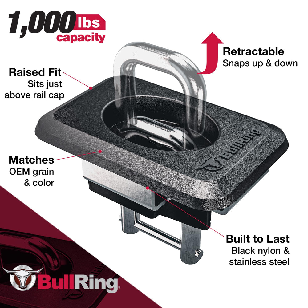 Bull Ring made in USA with a lifetime warranty for peace of mind.