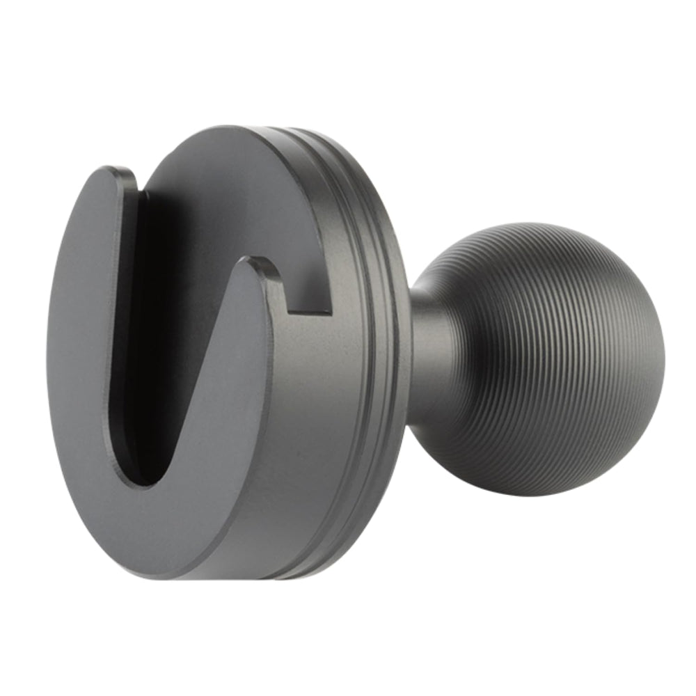 Bulletpoint aluminum handheld CB mic holder secures your mic for on-the-road access.