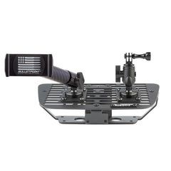 Bulletpoint dash cell phone holder mounted on Jeep Wrangler JK for OEM-like fit