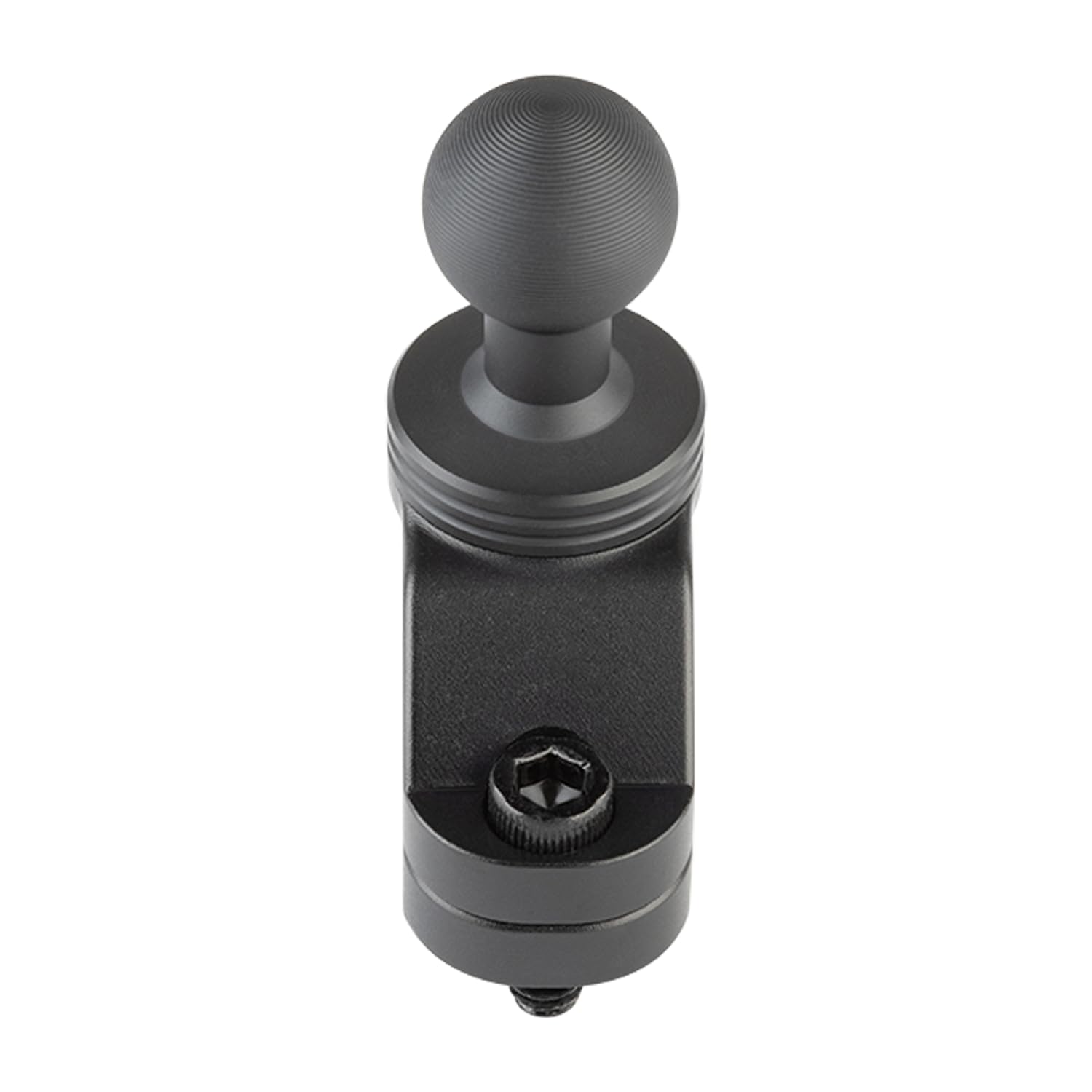 Bulletpoint grab bar mount compatible with phone or radio devices.