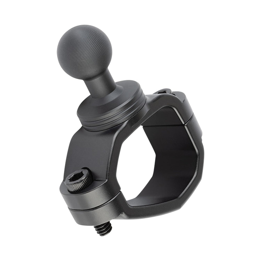 Bulletpoint grab bar mount durable all-metal construction for rugged vehicle use.