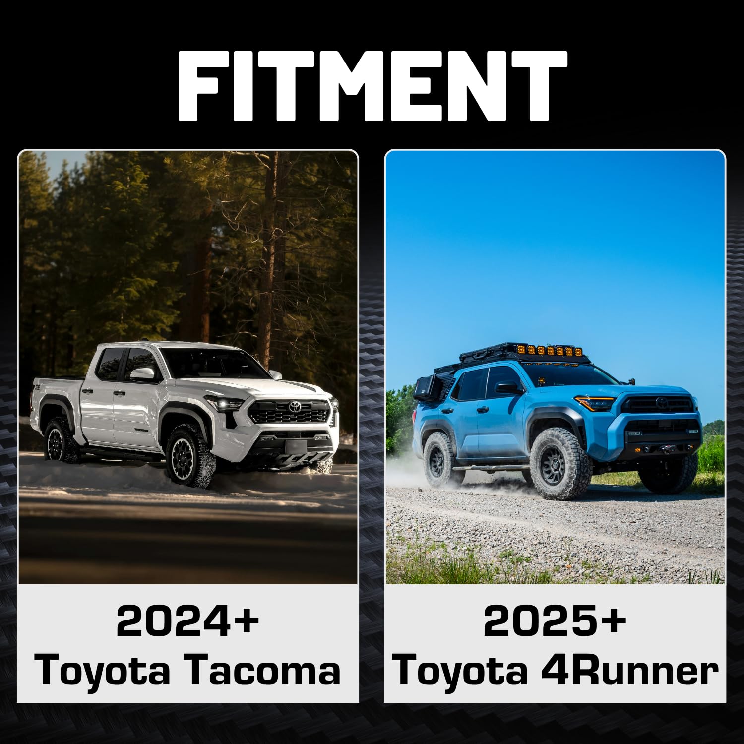 Bulletpoint grab bar mount vehicle-specific fit for 4Runner.