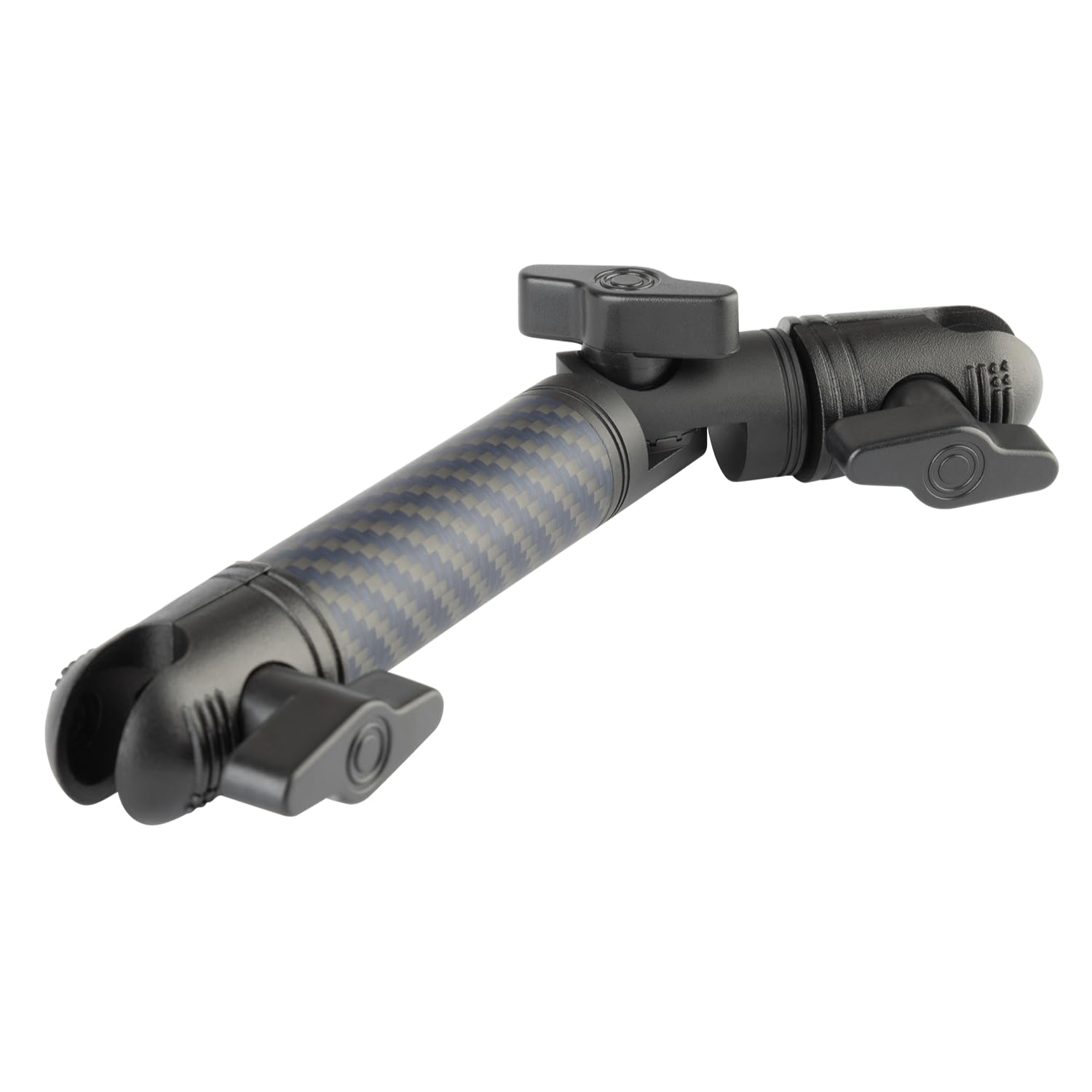 Bulletpoint locking mounting arm with 7cm-to-1cm reach for precise device positioning