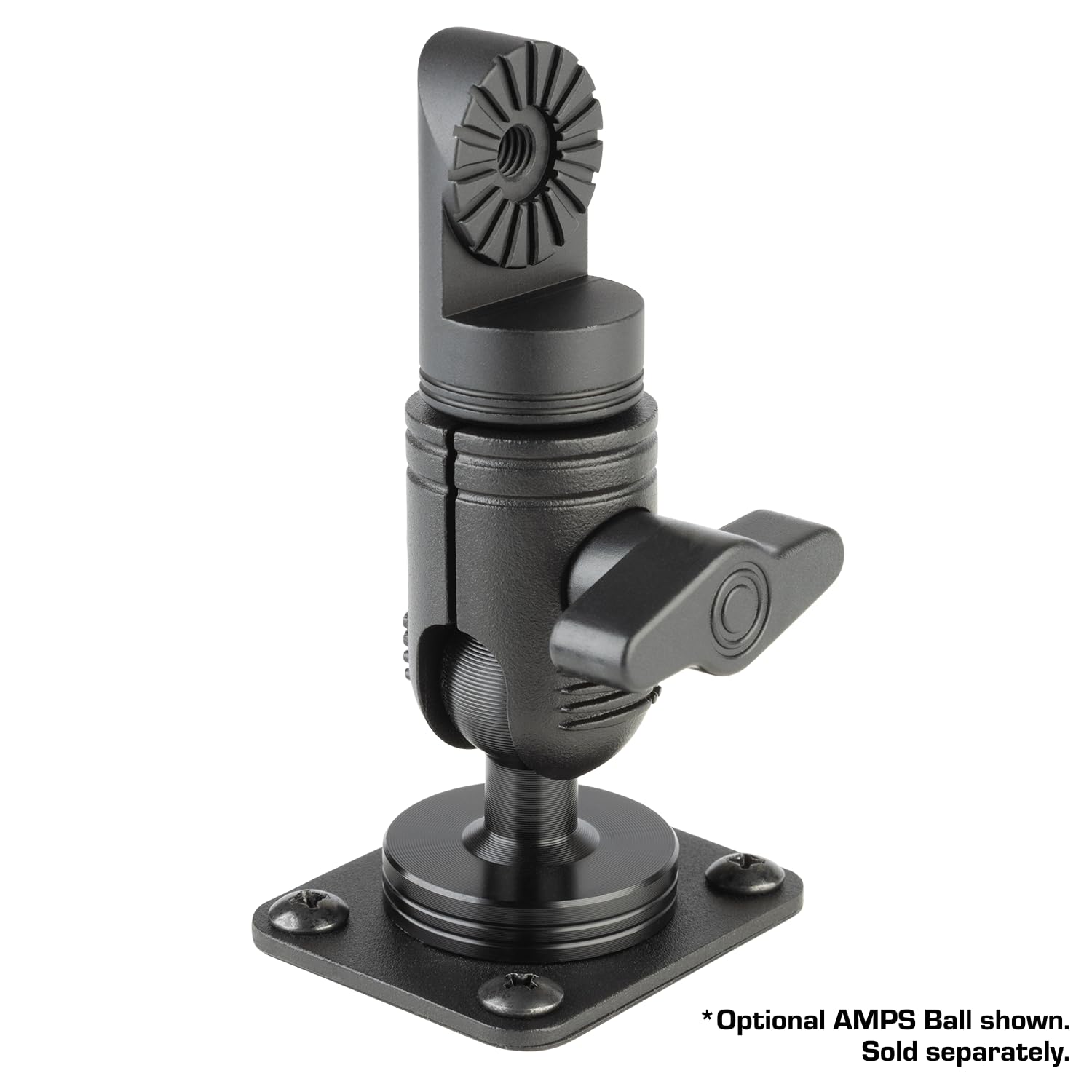Bulletpoint locking arm dual 20mm sockets provide versatile mounting options