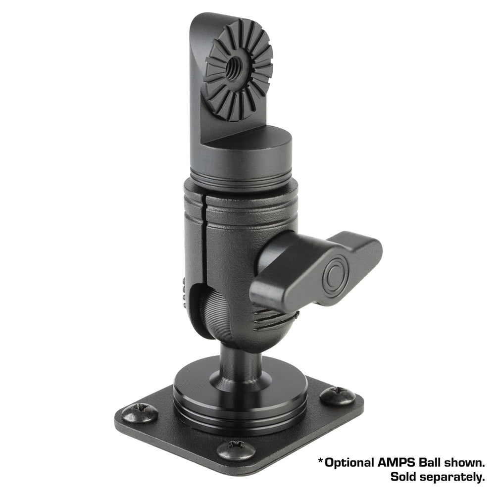 Bulletpoint locking arm dual 20mm sockets provide versatile mounting options