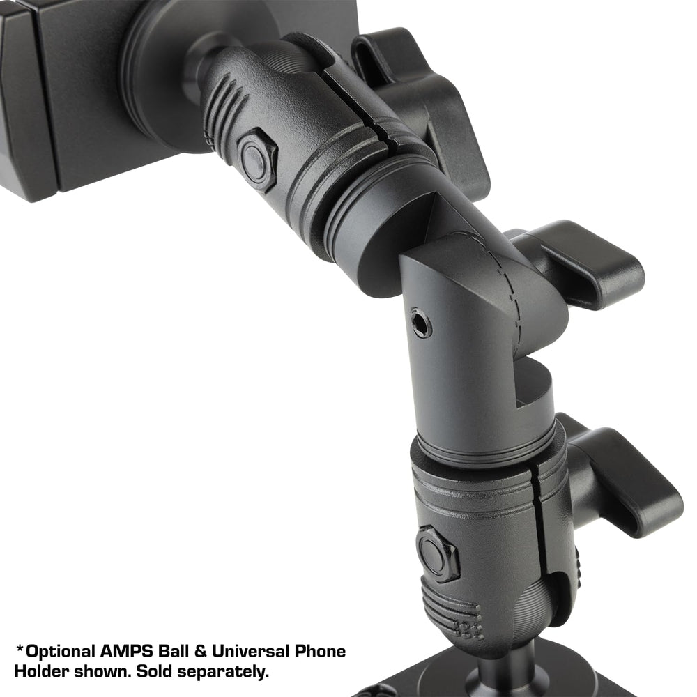 Bulletpoint locking arm lightweight design reduces fatigue during extended use