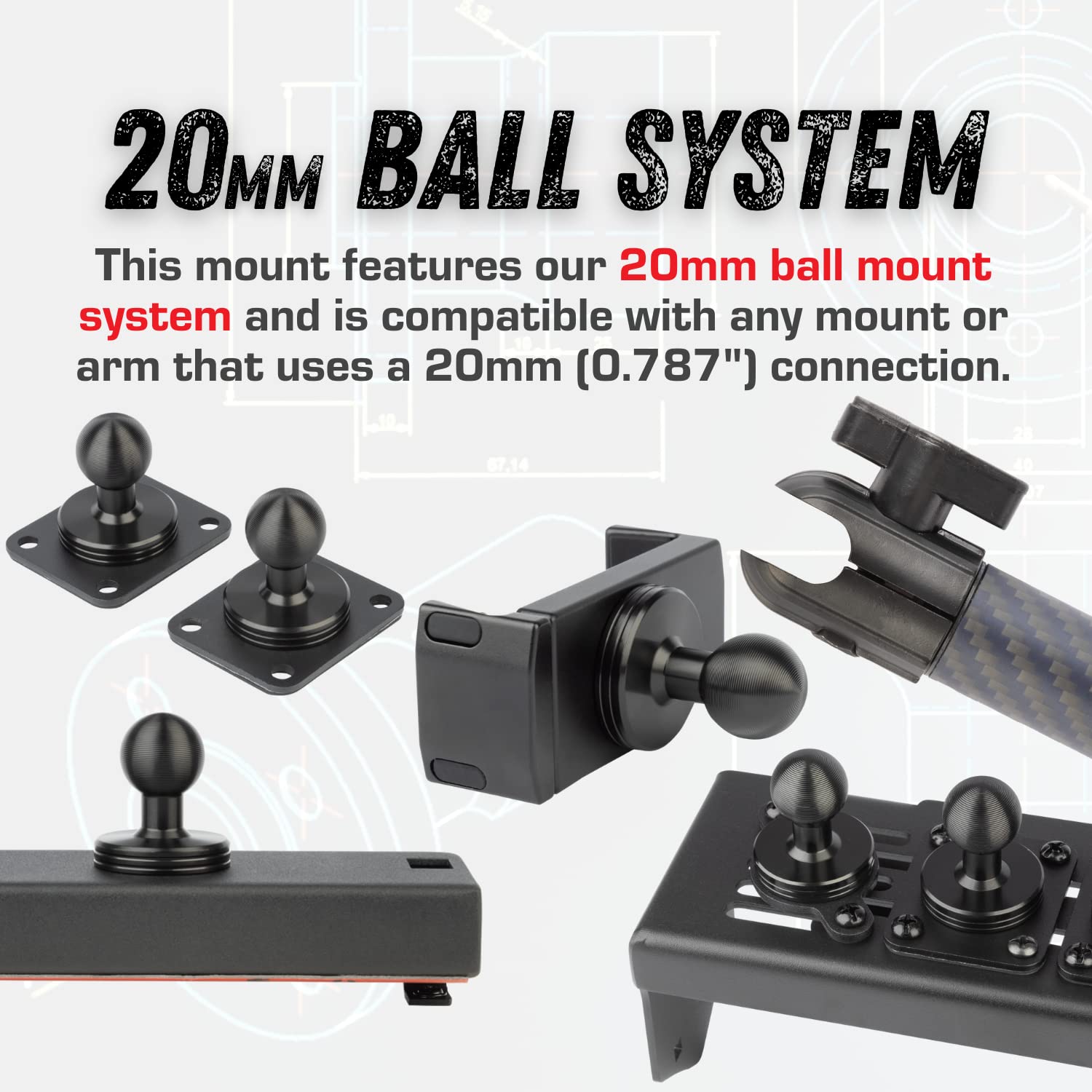 Bulletpoint RubiGrid easy installation supports quick setup.