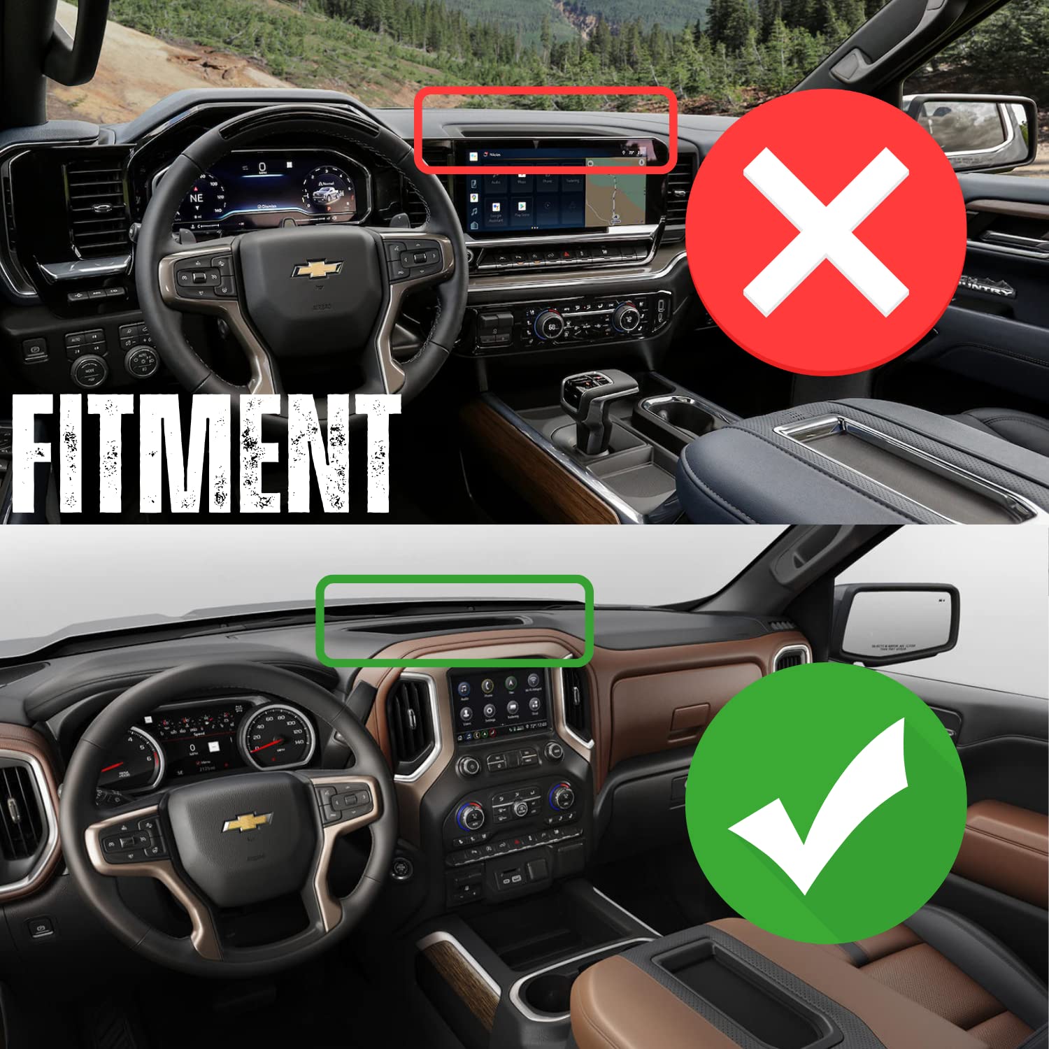 Bulletpoint RubiGrid OEM-like fit ensures seamless dash integration.