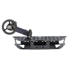 Bulletpoint RubiGrid dash mount securing multiple devices for a clean Silverado and Sierra interior