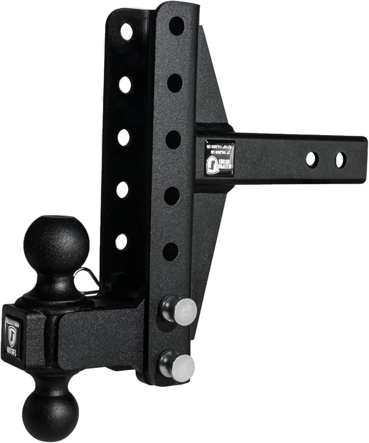 BulletProof Hitches MD20OFFSET hitch assembly demonstrates rugged build for reliable towing.