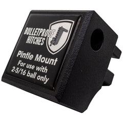 BulletProof Hitches pintle attachment exterior shows rugged, precision-built steel for heavy-duty towing.