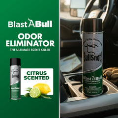 BullSnot BlastABull car interior odor eliminator refreshing cabin