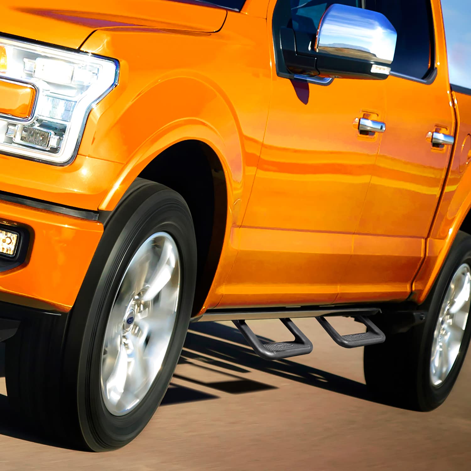 Bully BBS-1103 durable, weather-ready step ideal for frequent cab access.