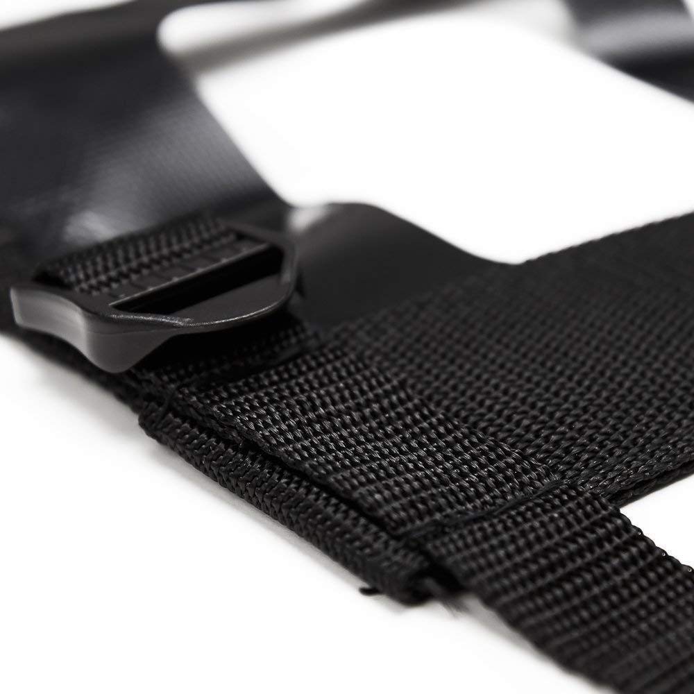 10-inch straps allow quick, secure setup for the net