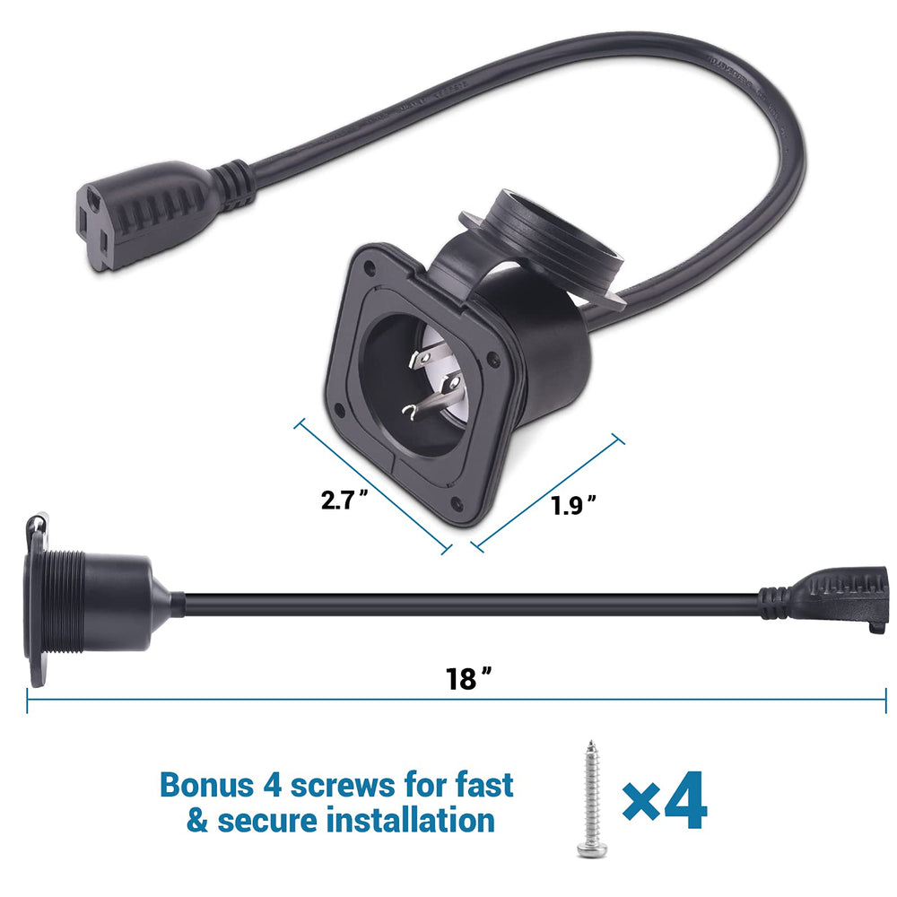 Bumbee 15 Amp design supports safe, high-conductivity connections for multiple outdoor vehicles.