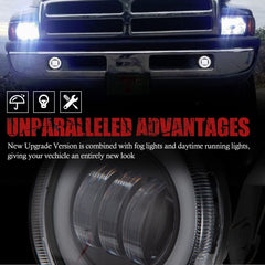 BUNKER INDUST fog lights deliver bright output for safer driving.