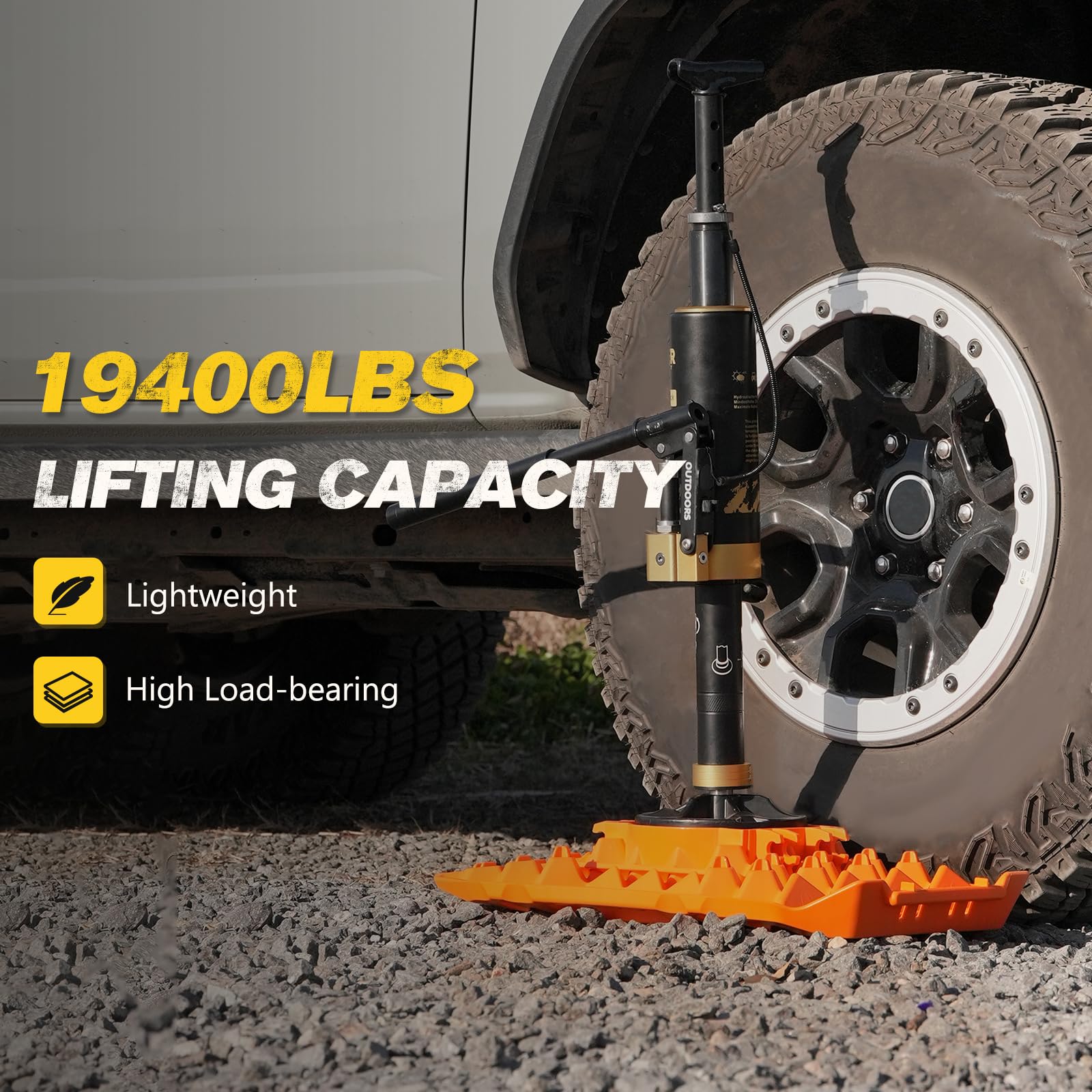 BUNKER INDUST Lift Mate accessory enables safe wheel lifting on rough terrain