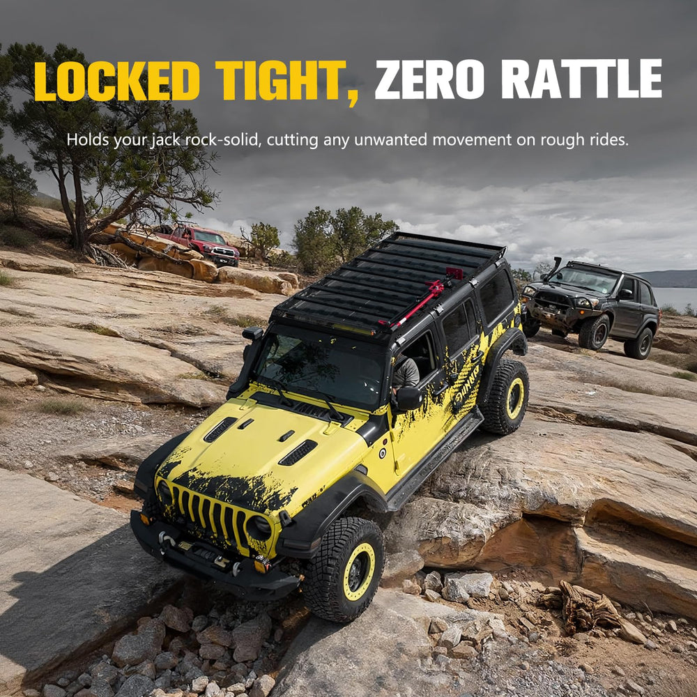 BUNKER INDUST low-profile mount minimizes clearance and snag risk.