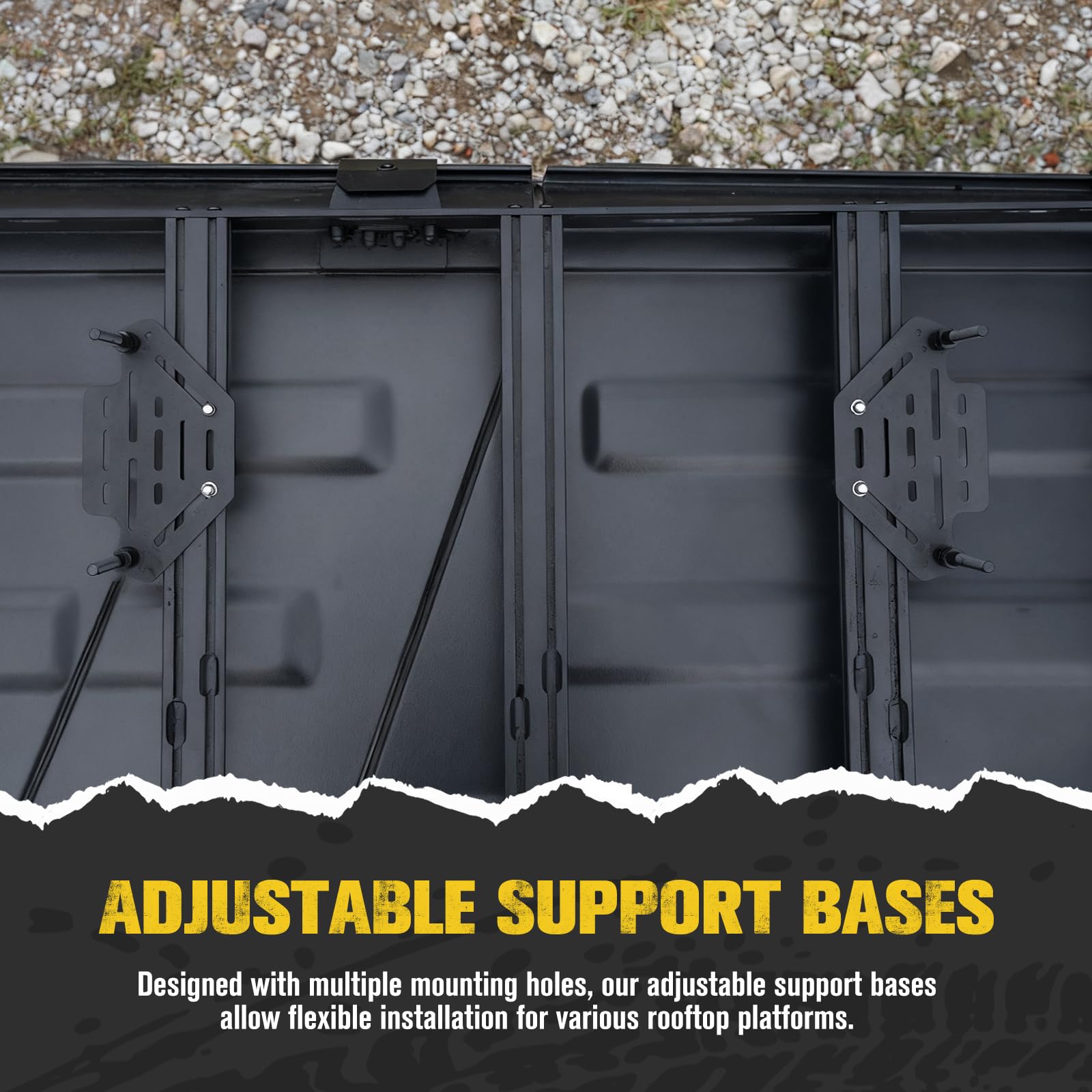 BUNKER INDUST stainless steel hardware resists rust for long-lasting use.
