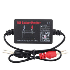 BUNKER INDUST BM2 compact monitor on a workbench for quick battery checks