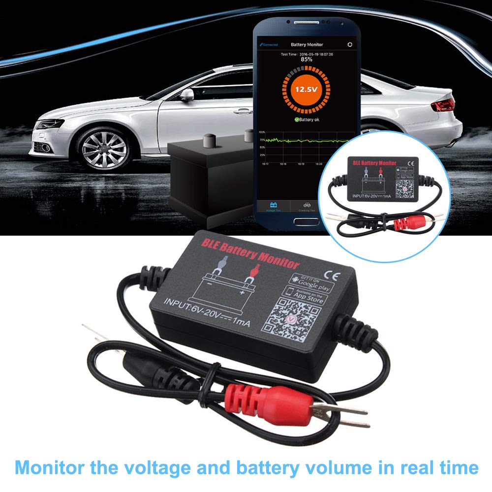 BUNKER INDUST battery monitor detects engine start for cranking insights