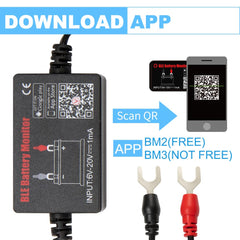 BUNKER INDUST BM2 displays voltage and health indicators clearly