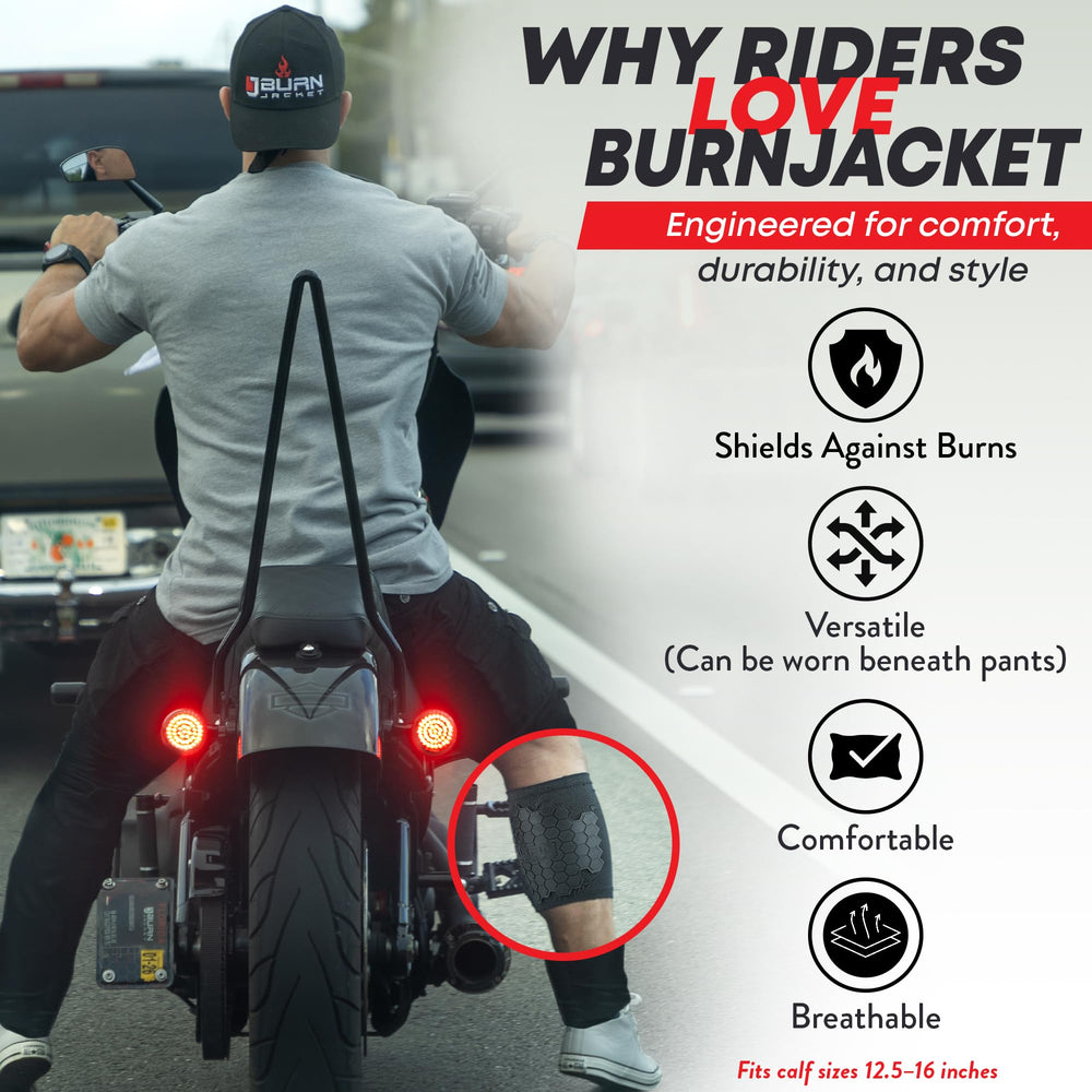 BurnJacket water- and sweat-resistant fabric for all-weather riding