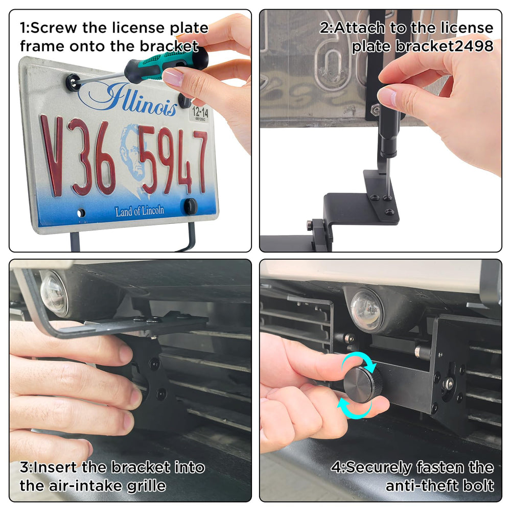 BurtyPokie front plate security screws deter theft while preserving aesthetics.