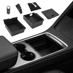 BurtyPokie Model Y center console organizer tray adds organized space