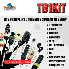 TB1Kit compatibility guide highlights coverage across Buick, Chevrolet, Ford and more.