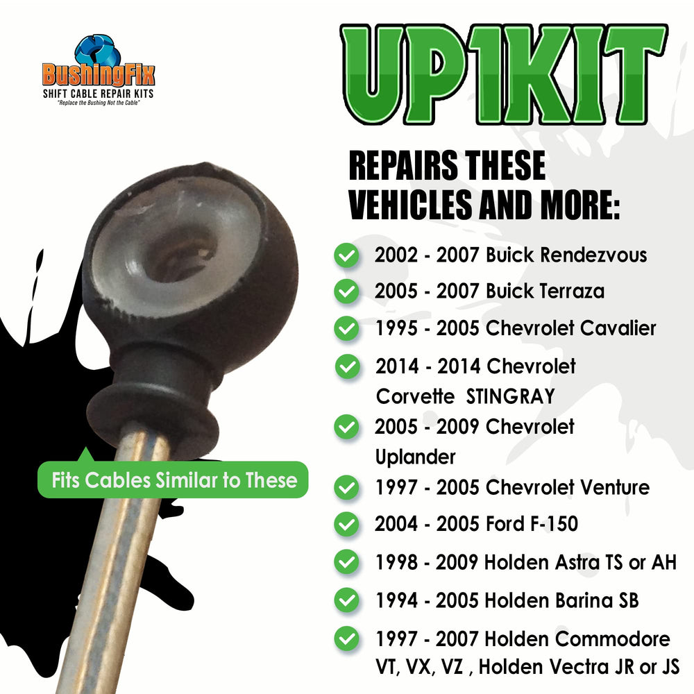 All-in-one kit includes bushing and installation tool for convenience