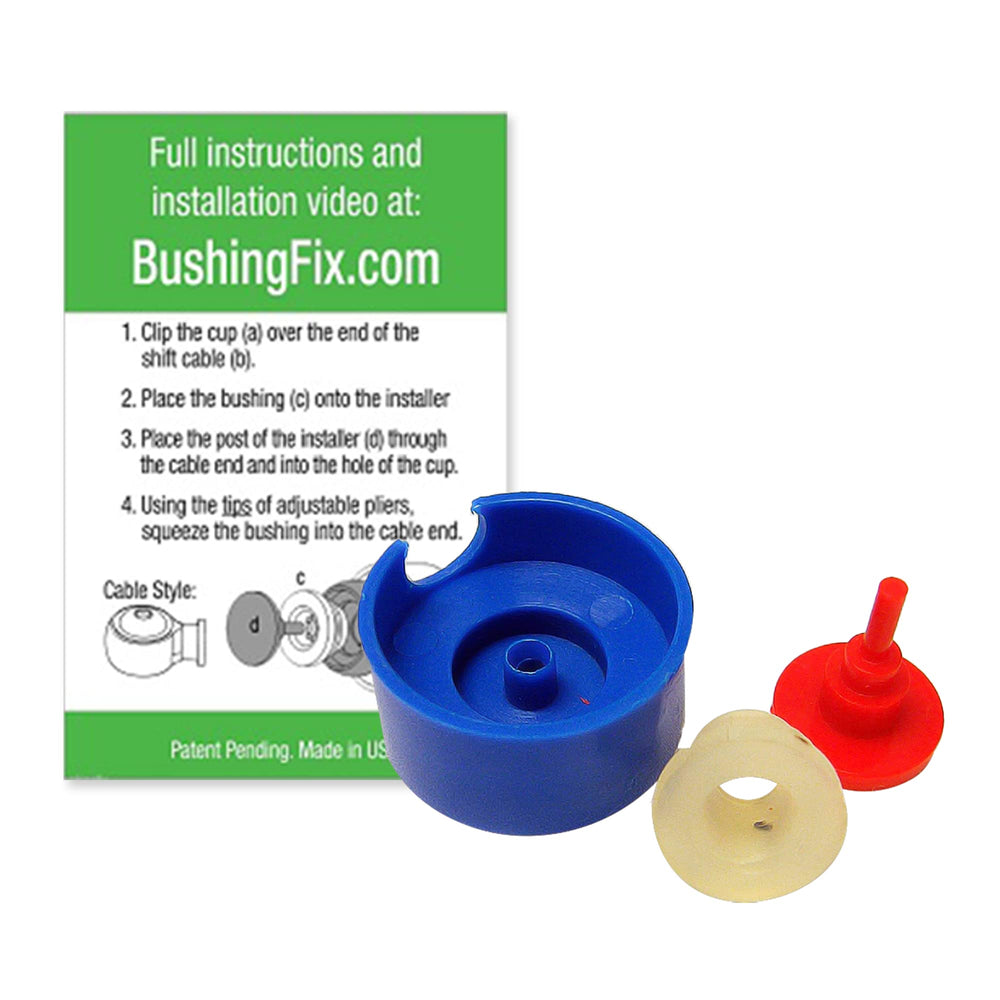 BushingFix UP1Kit custom bushing ready for easy shifter repair