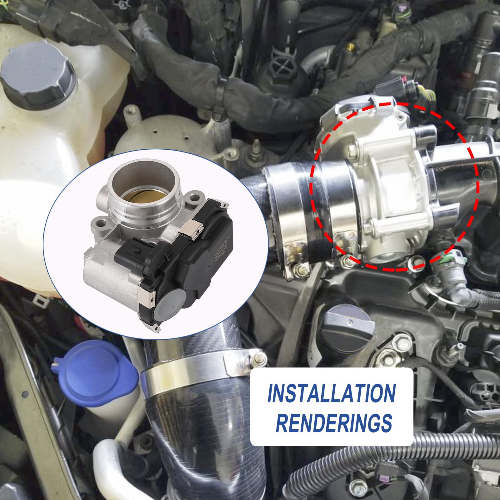 BUSIDN throttle body compatibility list for Cruze, Equinox, Malibu, Terrain