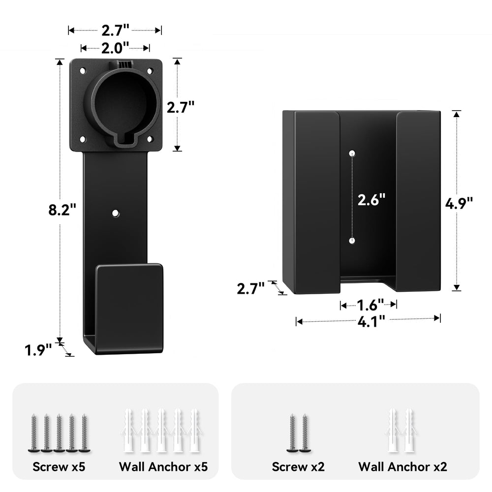 Bussdis quick-install screws for secure garage wall mounting
